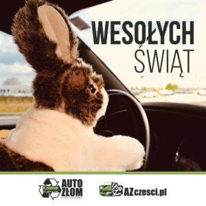 Zdrowych, pogodnych świąt Wielkanocnych, pełnych wiary, nadziei i miłości. Radosnego, wiosennego nastroju, serdecznych spotkań w gronie rodziny i wśród przyjaciół oraz wesołego Alleluja. życzą właściciele Auto-Złom Budzikur sp.j.